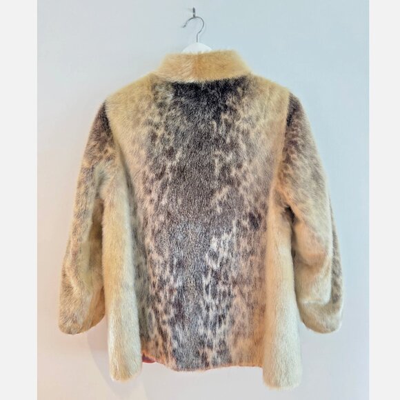 Genuine Sealskin Winter Coat and Mits Chevron Fur Seal Vintage Unisex Canada - Picture 3 of 16